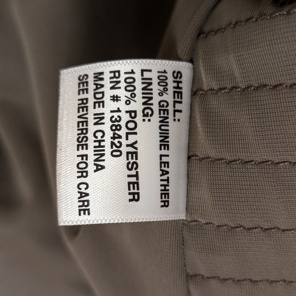 Etcetera E3 "Amazon" Leather Jacket - image 4